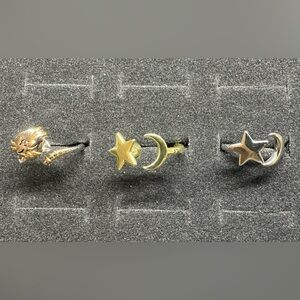 Stainless steel spinner rings